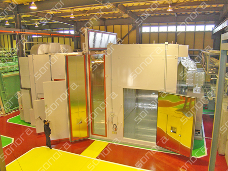 sound insulation test room with constant temperature function: for built-in integrated experiment